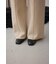 格上げ ニットワイドパンツ