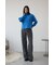 AZUL DENIM 起毛ツイルレオパードデニム