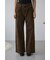 AZUL DENIM 起毛ツイルレオパードデニム