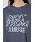 NOT FROMロゴロングTシャツ