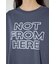 NOT FROMロゴロングTシャツ