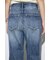 AZUL DENIM センタープレスフレアデニム ショート丈