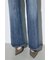 AZUL DENIM センタープレスフレアデニム ショート丈