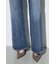 AZUL DENIM センタープレスフレアデニム ショート丈