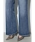 AZUL DENIM センタープレスフレアデニム ショート丈