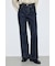 AZUL DENIM センタープレスフレアデニム ショート丈
