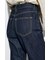 AZUL DENIM センタープレスフレアデニム ショート丈