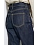 AZUL DENIM センタープレスフレアデニム ショート丈