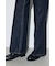 AZUL DENIM センタープレスフレアデニム ショート丈
