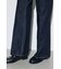 AZUL DENIM センタープレスフレアデニム ショート丈
