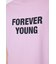 FOREVER YOUNG半袖Tシャツ