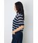 シアーポロニットトップス
