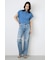 AZUL DENIM ダメージストレートデニム