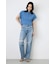 AZUL DENIM ダメージストレートデニム