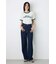 AZUL DENIM ハイウエストワイドデニム