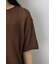 畔編み半袖ニットトップス
