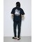 リゾートバックグラフィックTシャツ