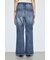 AZUL DENIM センタープレスフレアデニム