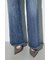 AZUL DENIM センタープレスフレアデニム