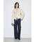 AZUL DENIM センタープレスフレアデニム