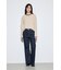 AZUL DENIM センタープレスフレアデニム