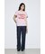 AZUL DENIM センタープレスフレアデニム