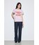 AZUL DENIM センタープレスフレアデニム
