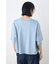 ドロップショルダーロゴ5分袖Tシャツ