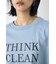 ドロップショルダーロゴ5分袖Tシャツ
