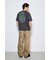 ピグメントグラフィック半袖TEE