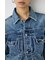 【セットアップ対応】AZUL DENIM タイトフィットデニムジャケット