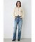 【VERY10月号掲載】AZUL DENIM セミフレアデニム