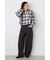 AZUL DENIM カラーワイドデニム