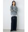 格上げニットワイドパンツ