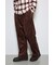 【セットアップ対応】フェイクスエードテーパードイージーパンツ