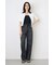 AZUL DENIM ハイウエストワイドデニム