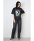 AZUL DENIM ハイウエストワイドデニム