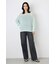 AZUL DENIM ハイウエストワイドデニム