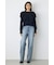 AZUL DENIM ハイウエストワイドデニム