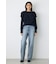 AZUL DENIM ハイウエストワイドデニム