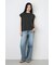 AZUL DENIM ハイウエストワイドデニム