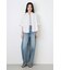 AZUL DENIM ハイウエストワイドデニム