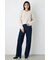AZUL DENIM ハイウエストワイドデニム