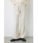 VENUSセンタープレスフレアパンツ