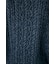 RIB CABLE ニットトップス
