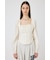 PUFF SLEEVE CORSET FIT ブラウス