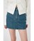 TINTED DENIM ミニスカート
