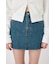 TINTED DENIM ミニスカート
