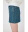 TINTED DENIM ミニスカート