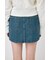 TINTED DENIM ミニスカート